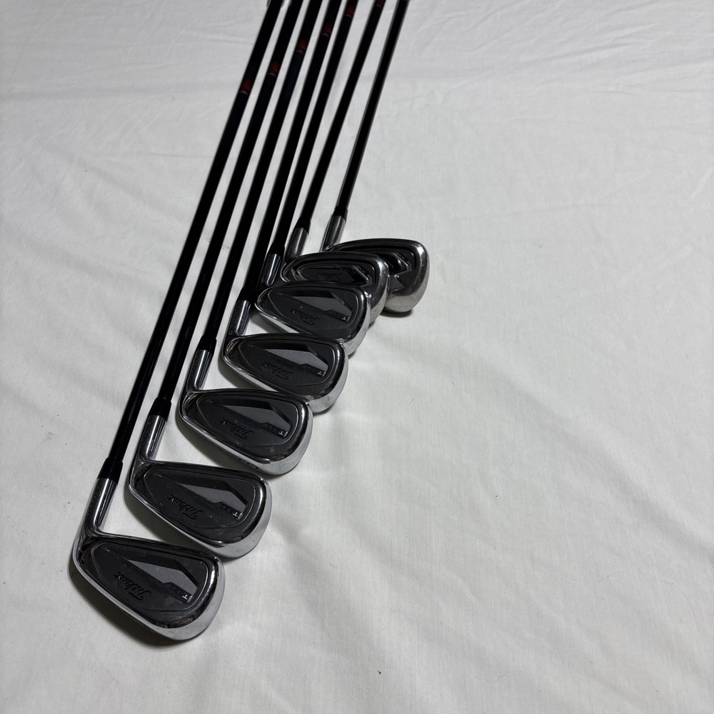 Titleist T350 & T300 Iron Set 6-PW+48* Tensei AV Series AM2 Senior Flex Graphite